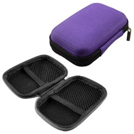 caseroxx Protective Case for Children MP3 Players such as MusicFun, AGPTEK, Zacro, etc. Purple, purple, Back cover