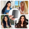 Iridescent Comb Wide Detangling Wide Tooth Comb, Compact & Easy