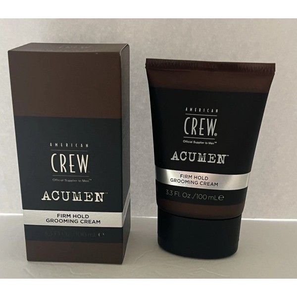 American Crew ACCUMEN Firm Hold Grooming Cream 3.3 fl oz