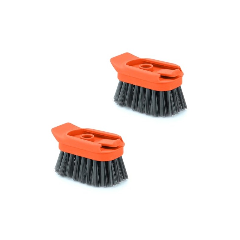 DAPOWER Dish Brush Refill Head, Replaceable Nylon Bristles Brush Heads