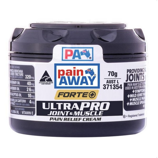 Pain Away Forte + Ultra Pro Arthritis Plus Sports Cream 70g