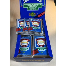 ONE 1989 Upper Deck Low Series Wax Pack '10' Ken Griffey Jr Rookie $3000+