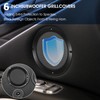 2PCS 5 Inch Speaker Grill Universal Speaker Covers ABS Plastic