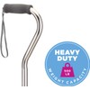 NOVA Heavy Duty Quad Cane with Small Base, 500 lb