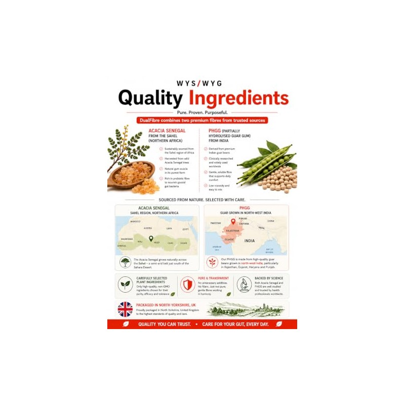 DualFibre 300g | Acacia & PHGG Fibre Blend | Low