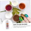 DOITOOL 6Pcs Pearlescent Mica Powder Set Vibrant Pigment for Crafts