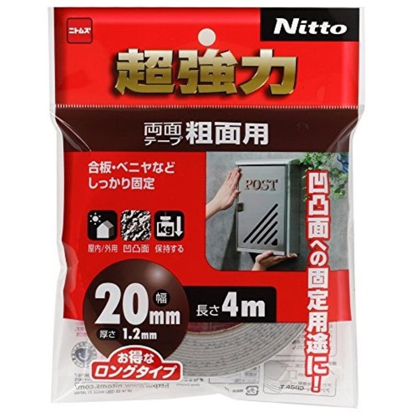 Bulk nitomuzu Super Strong Double-sided Tape for Rough Surface T4593
