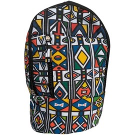 Ndebele Reloaded African Laptop Backpack by Tribe Afrique