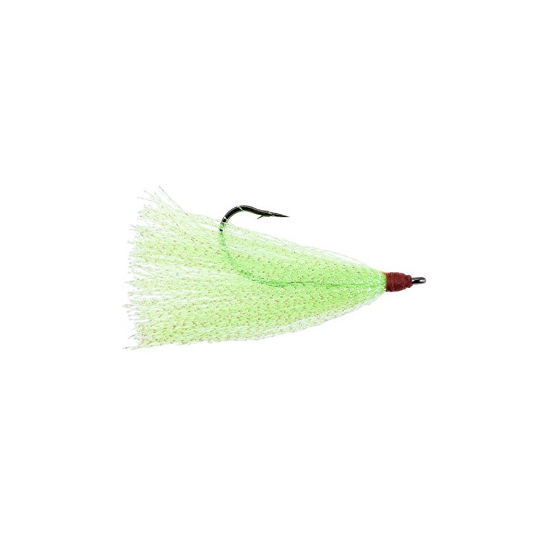 LAST CAST TACKLE Bucktail Teaser with 5/0 Hook (Green)