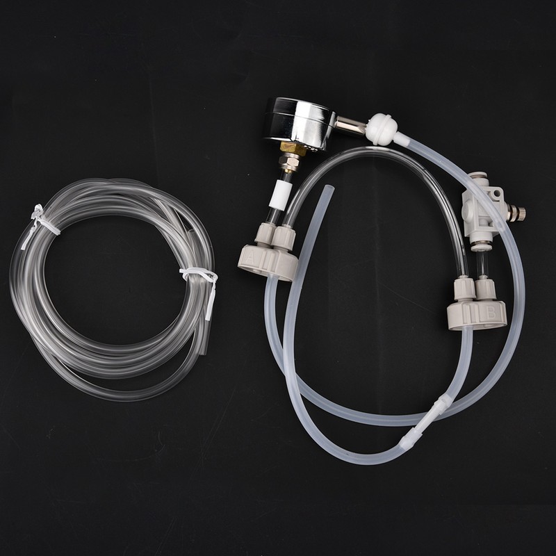 DIY CO2 Generator System Kit D201 Tube Valve Guage For