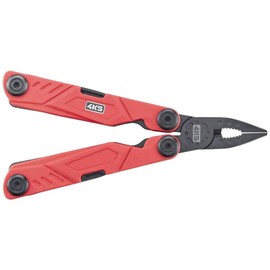 4K5 Tools MT 400 Multi Tool with Nylon Holster Multitool with Pliers / Screwdriver / Bottle and Can Opener / Saw / File