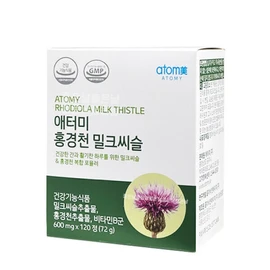 Atomy Hong Kyung-Cheon Milk Thistle 120 Tablets (2-Month Supply) / 애터미 홍경천 밀크씨슬 120정 (2개월분)