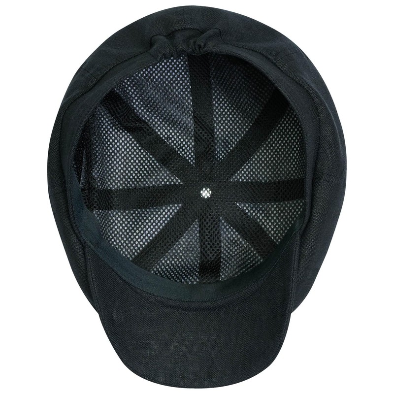 Sterkowski 100% Linen Summer 8 Panel Gatsby Vintage Flat Cap