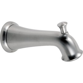 Delta Faucet RP83676SS Delta Faucet Linden, Tub Spout - Pull-Up Diverter- Slip On, Stainless
