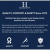 Hamilton Double Thick Nylon Buckle Dog Collar for Medium &