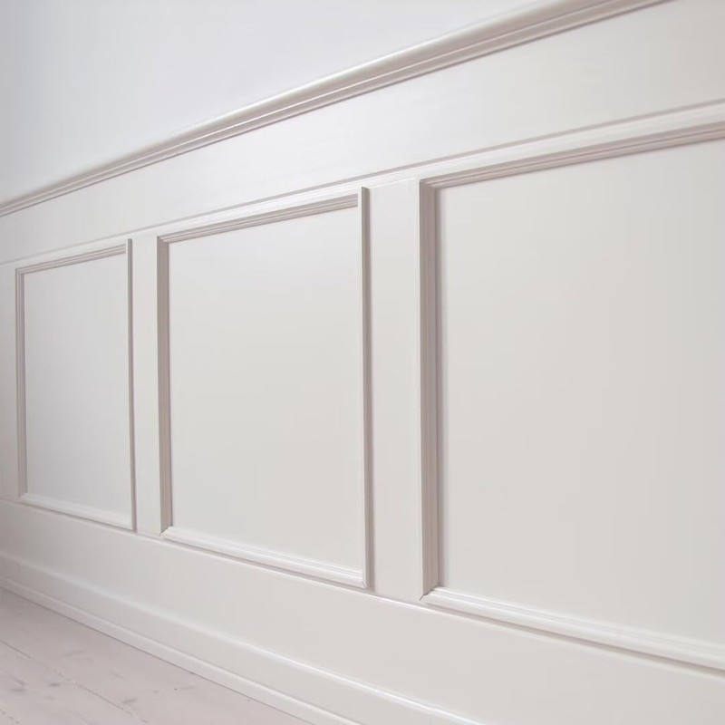 Hungbak Peel and Stick Chair Rail Panel Molding Finish Trim