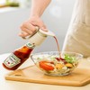 Oyster Sauce Squeezer Mouth Refillable Pump Bottle for Oil Chili
