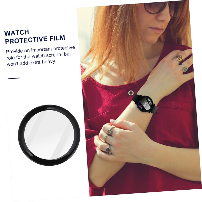 Gatuida 6pcs Full Coverage Smartwatch Protective Film Scratch Easy Install