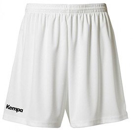 Kempa Herren Classic Shorts, weiß, XXXS