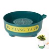 Deep Plant Saucer, Plastic Bottom Watering Tray with Height-adjustable Planter