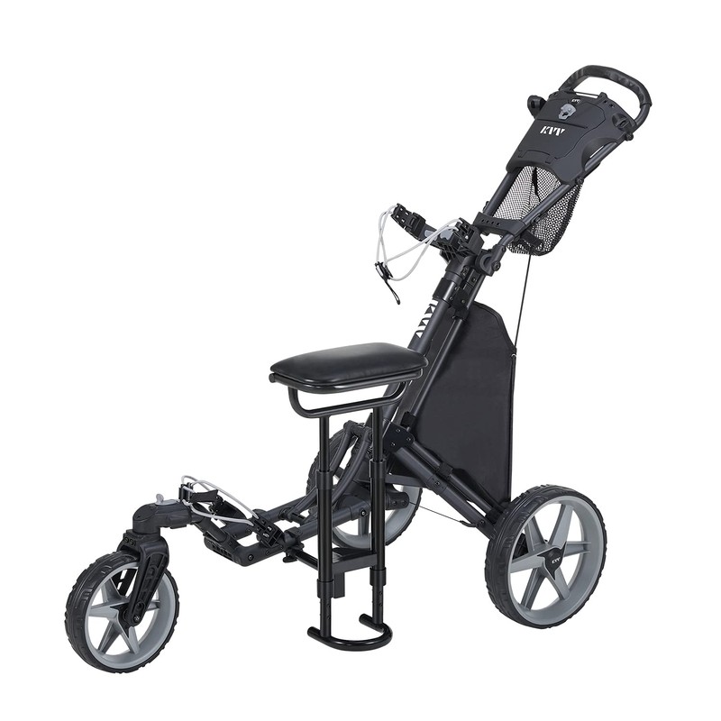KVV Golf Push-Pull Cart Removable/Detachable Seat GT302