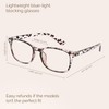 MIGSIR 6 Pack Blue Light Blocking Glasses for Women Men