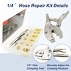 PK-26 1/4" I.D. Torch Hose Repair Kit, Air Hose Repair