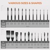 Nicpro 24PCS Watercolor Brushes Set Professional, Synthetic Squirrel Hair Watercolor