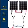 GTIWUNG 2 Pairs Solar Cable Y Splitter Solar Panel Cable