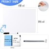 AGM Double Sided Mini Whiteboard, A4 Portable Dry Erase Board