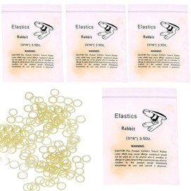 Bandas elásticas de ortodoncia,Bandas elásticas para aparatos ortopédicos,Bandas elásticas Ortodónticas de 3/16 pulgadas,Bandas elásticas Ortodónticas Portátiles Profesionales,3.5oz (400pcs)