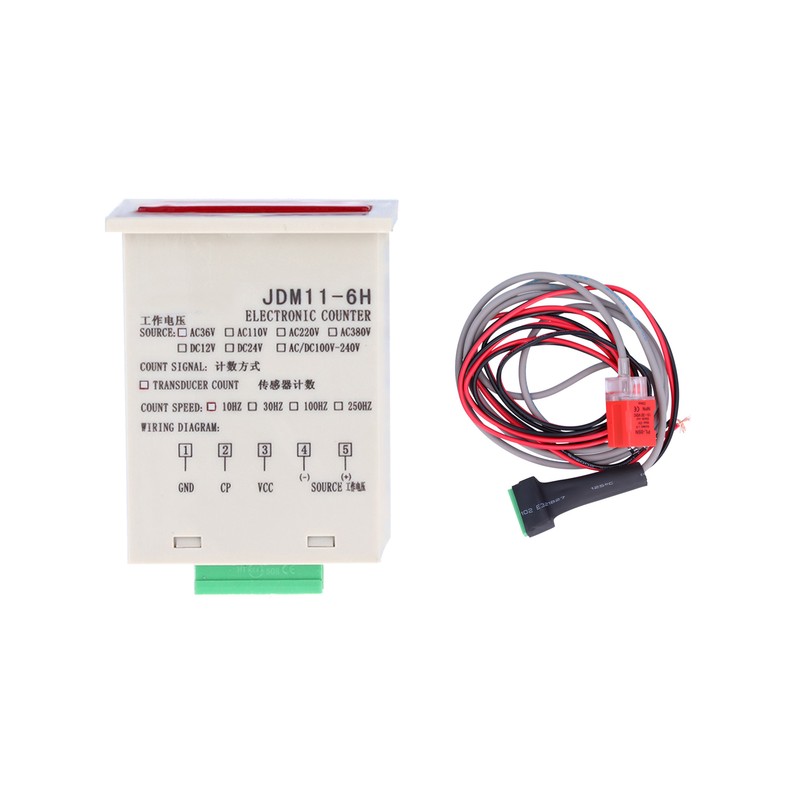 BERM Electronic Digital Display Counter Panel Industrial Inductive Counting Tool