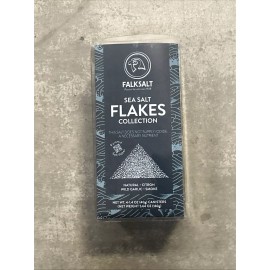 Falksalt Sea Salt Collection 4 pc Natural Oak Smoked Citron and Wild Garlic