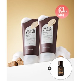 SKINFOOD 2개 폼 180g +에센셜14ml 4177461 블랙슈가퍼펙트스크럽폼