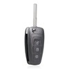 3 Button Flip Car Key Shell with Steel Pin Removal
