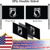 Pow Mia Flag 2x3 ft Outdoor Heavy Duty and Double
