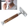 Safety Shaver Professional Double Edge Razor with Heavy Duty Long
