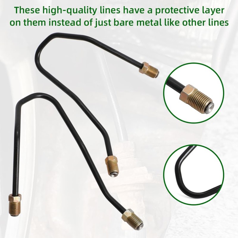 Front Brake Caliper Line Set for 2007-2014 Honda Tundra 4WD