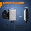 Nilight Under Hood Courtesy Light White Beam Plug and Play