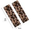 LOTEZAVA Auto Seat Belt Cover Leopard 2-Pack for Car Universal