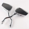 Pairs of Distinctive Skull Skeleton Hand 8mm 10mm Rearview Side