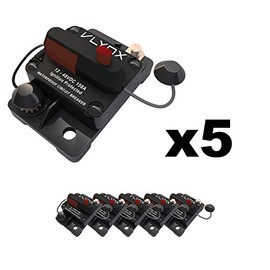 VLYNX QTY5 VCB150 Compatible with Shakespeare 24V Trolling Motor 150A Fuse Marine Circuit Breaker