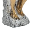Thinker Statue Retro Style Energetic Lines Stable Nonslip Durable Resin