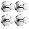 BKV Suction Cup Hooks for Glass Window,Removable Shower Hooks for