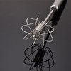 Egg Whisk Stainless Steel - Hand Push Whisk Egg Blender