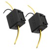 2Pcs Car Power Filter 12V Interference Proof Noises Reduction Reliable