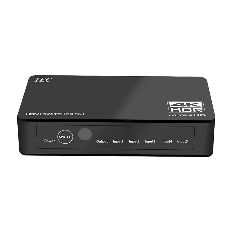 THDSW51-4K60 TEC 4K Ultra HD HDR Compatible, 5 Input, 1