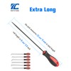 ROTATION Extra Long Precision Hook and Pick Set, 6-Piece Set,