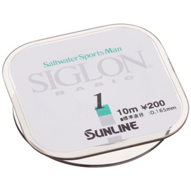 SUNLINE SIGLON Basic Nylon Line, 32.8 ft (10 m), No. 1, Natural Clear
