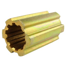E-PA13 PTO Adapter, 31/32" & 10 Spline Female, 1-3/8" & 6 Spline Male, 100HP